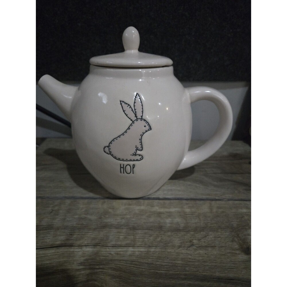 RAE DUNN HOP by MAGENTA Artisan Collection Easter Holiday Bunny Teapot